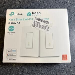 Kasa HS210 3-Way Smart Switch Kit WiFi Alexa Google No Hub 2-Pack White
